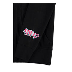 Hatsune Miku Zipper Hoodie Black Size S 8718526393125
