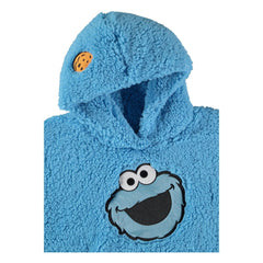 Sesame Street Teddy Hooded Sweater Cookie Monster Size S 8718526417555