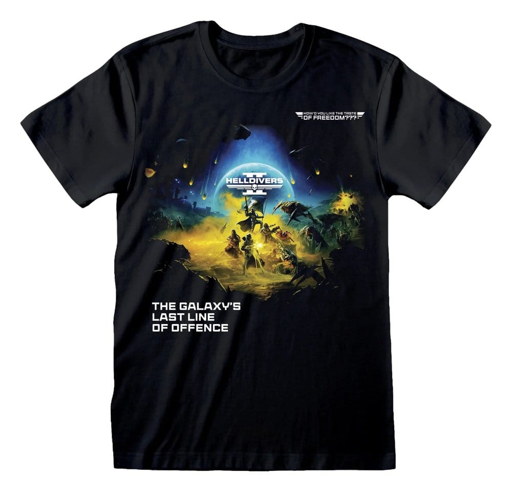 Helldivers T-Shirt Taste Of Freedom Size S 5056811590662