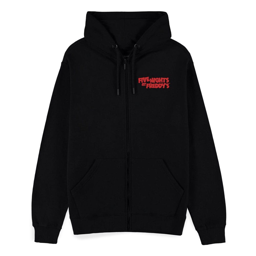 Five Nights at Freddy's Zipper Hoodie Can You Survive Size XL 8718526420951