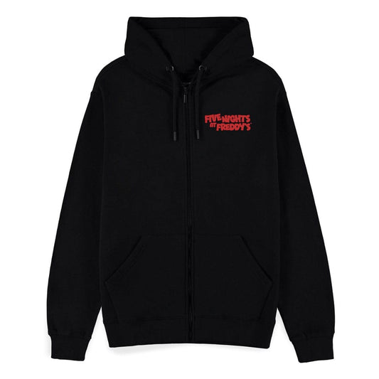 Five Nights at Freddy's Zipper Hoodie Can You Survive Size XL 8718526420951