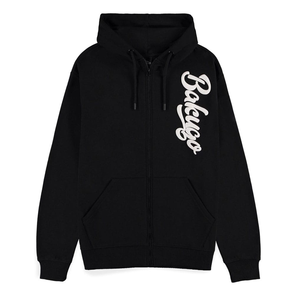 My Hero Academia Zipper Hoodie Sweater Bakugo Size XS 8718526155679