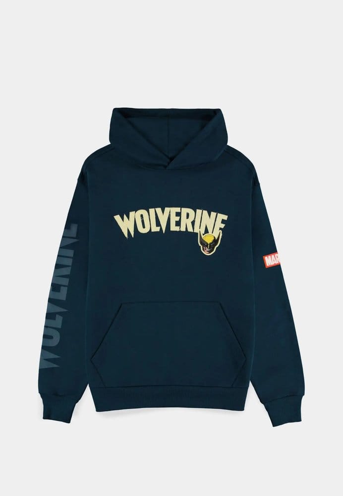 Marvel Hooded Sweater Wolverine Blue Size S 8718526434941