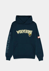 Marvel Hooded Sweater Wolverine Blue Size S 8718526434941