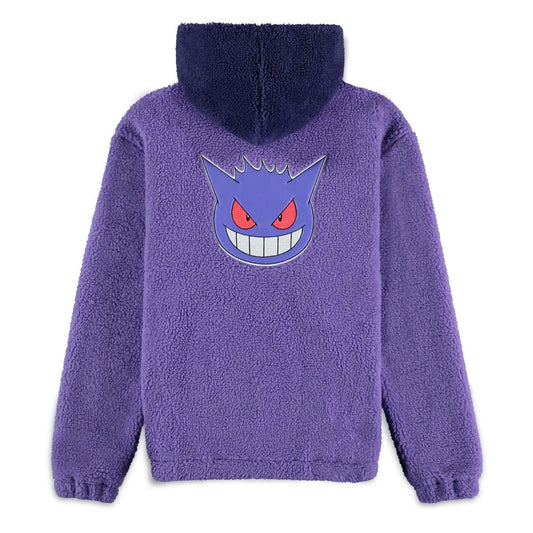 Pokémon Sherpa Hooded Sweater Gengar Size S 8718526214031