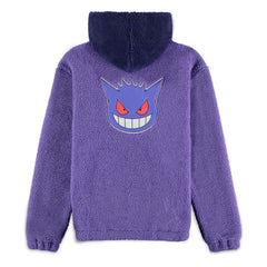 Pokémon Sherpa Hooded Sweater Gengar Size S 8718526214031