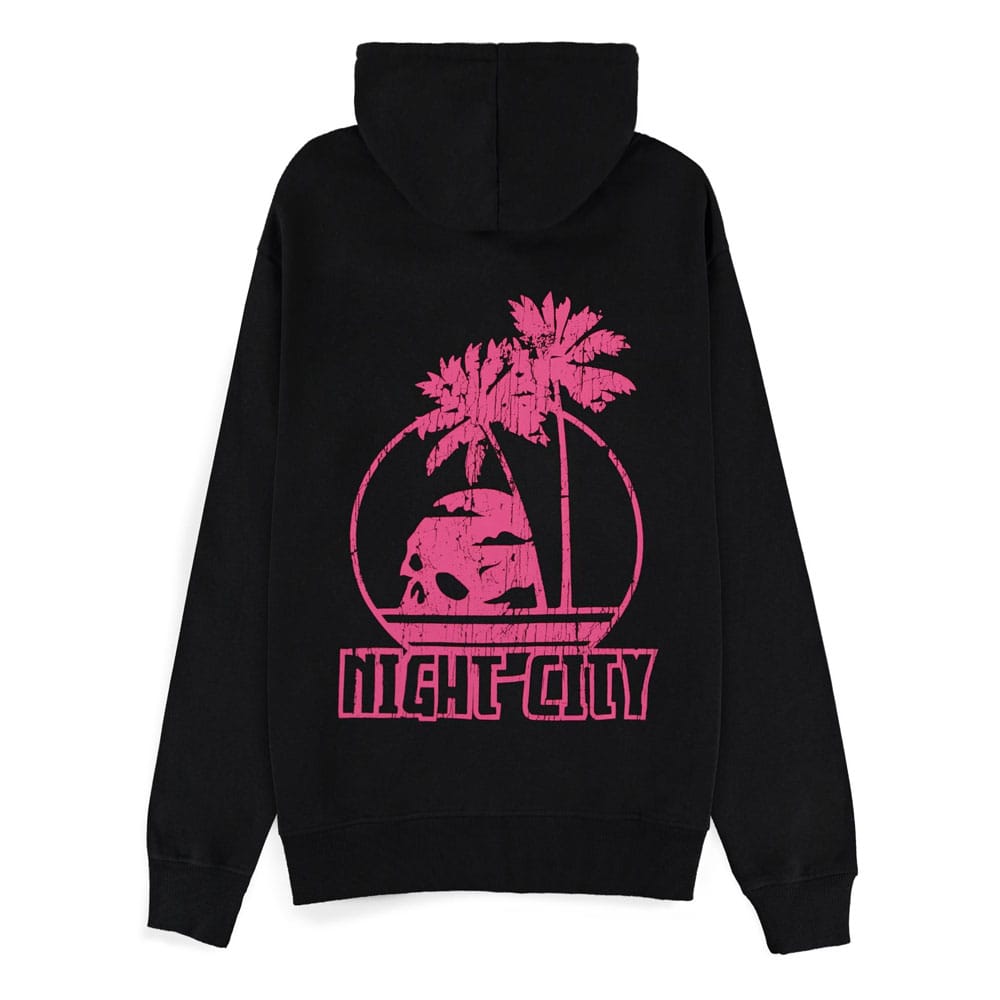 Cyberpunk 2077 Zipper Hoodie Night City Size S 8718526423273