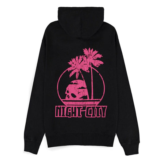 Cyberpunk 2077 Zipper Hoodie Night City Size L 8718526423297