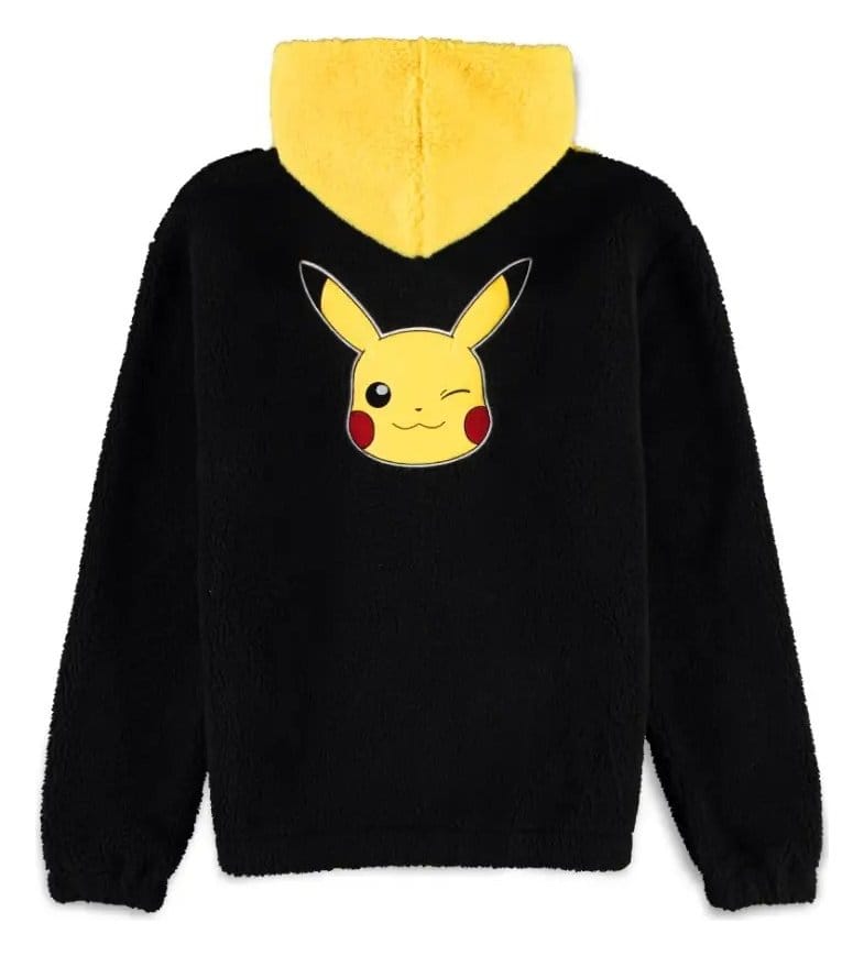 Pokémon Hooded Sweater Pikachu Sherpa Premium Size S 8718526213935