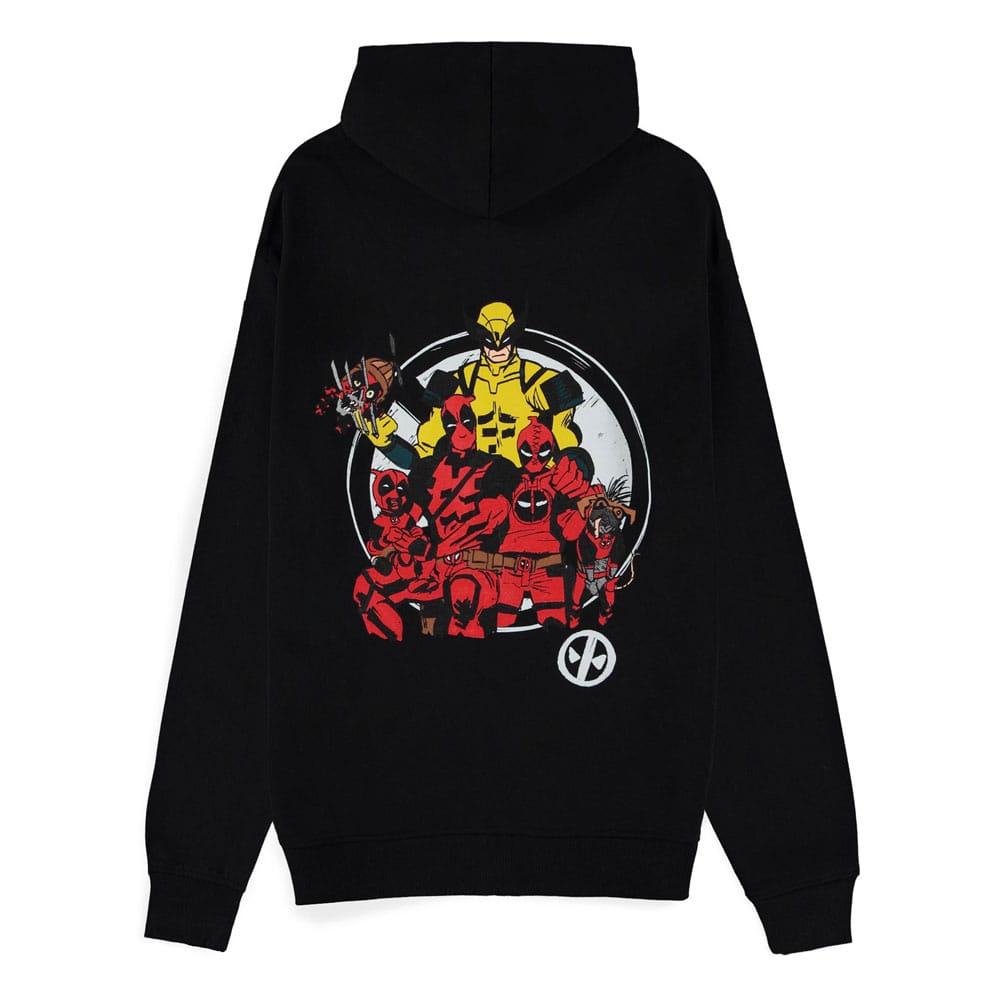 Deadpool Zipper Hoodie Sweater Family Portrait Size XL 8718526213522