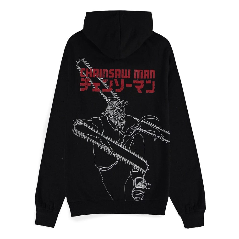 Chainsaw Man Zipper Hoodie Chainsaw Devil Size L 8718526418927