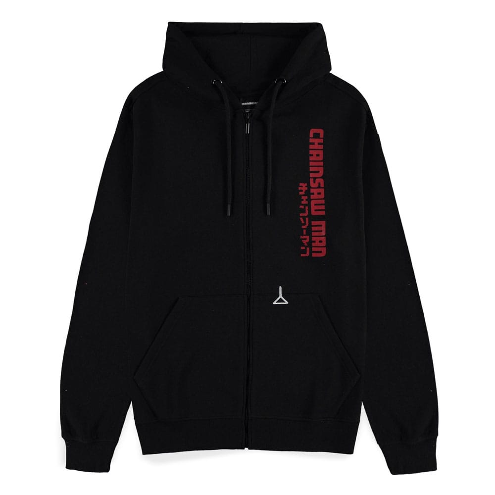 Chainsaw Man Zipper Hoodie Chainsaw Devil Size L 8718526418927