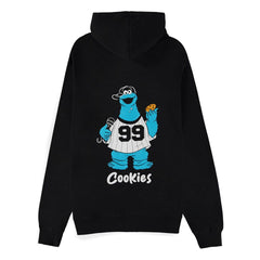 Sesame Street Zipper Hoodie Cookie Monster 99 Cookies Size S 8718526679335