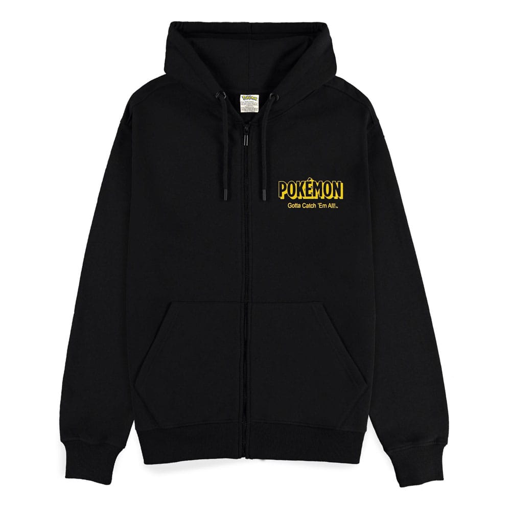 Pokémon Zipper Hoodie Pikachu Size M 8718526423181
