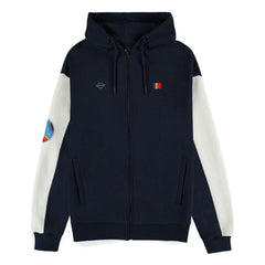 Starfield Zipper Hoodie Monochrome Emblem Size L 8718526401134