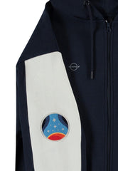 Starfield Zipper Hoodie Monochrome Emblem Size L 8718526401134