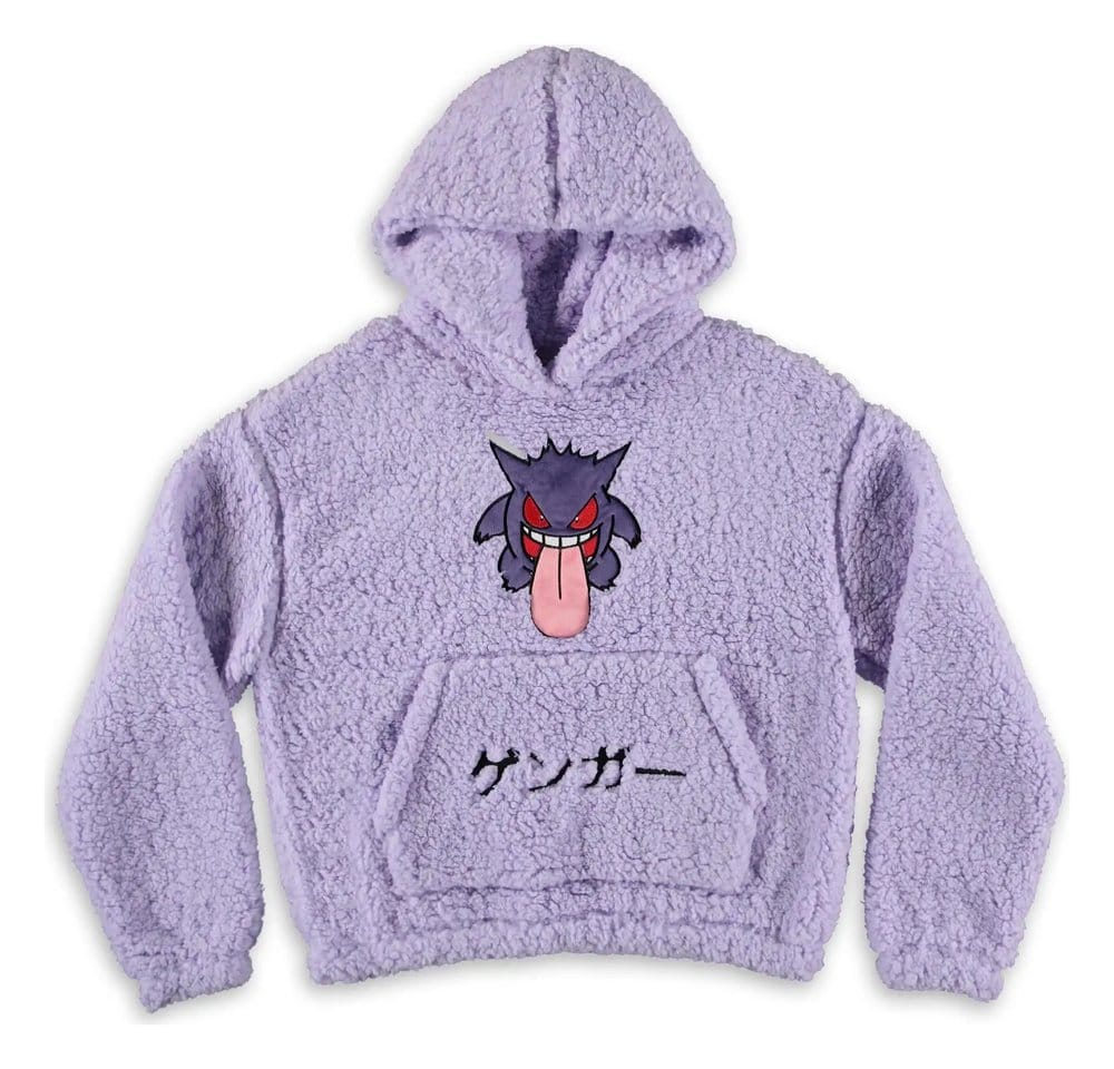 Pokémon Hooded Sweater Teddy Gengar Size L 8718526417623