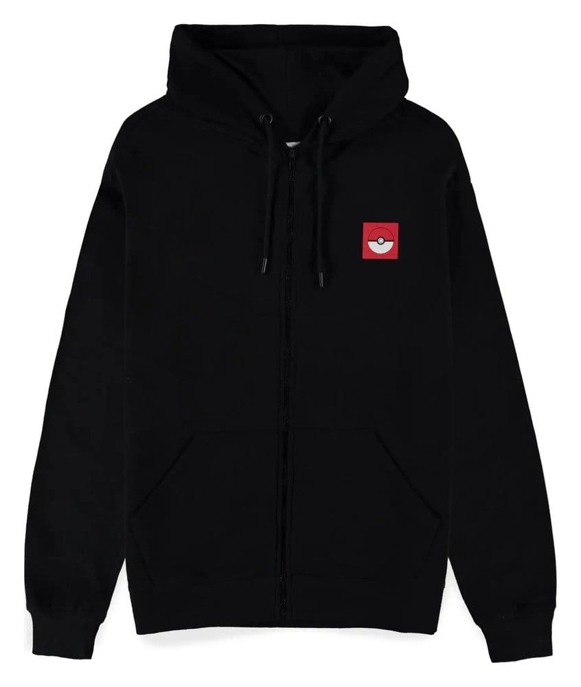 Pokémon Hooded Zip-Up Sweater Hitmonlee Size S 8718526680171
