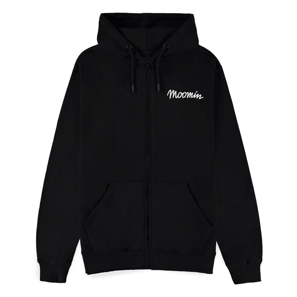 Moomins Zipper Hoodie Flower Size S 8718526679281