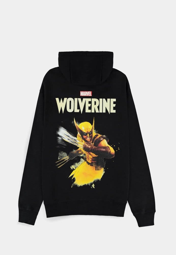 Marvel Zipper Hoodie Wolverine Black Size S 8718526434996
