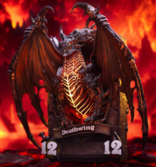 Hearthstone 3D Art Frame Statue Deathwing 34 cm 6978082551212