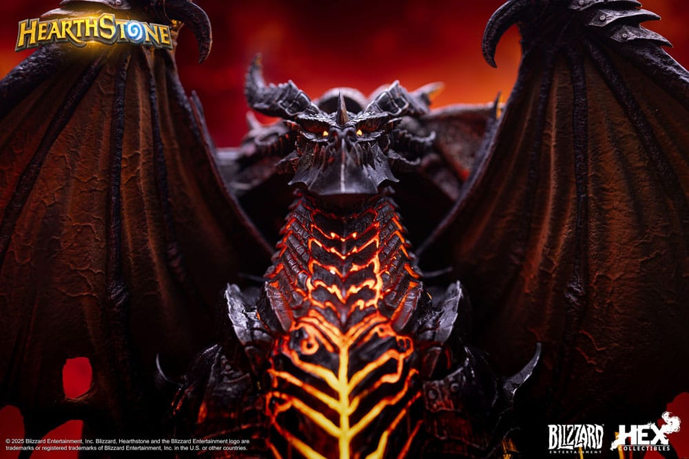 Hearthstone 3D Art Frame Statue Deathwing 34 cm 6978082551212