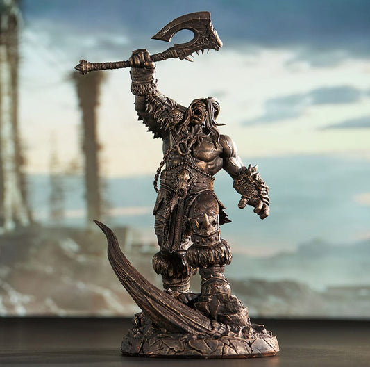 World of Warcraft Statue 1/10 Bronze Coloured Edition Grommash Hellscream 31 cm 6972099322636