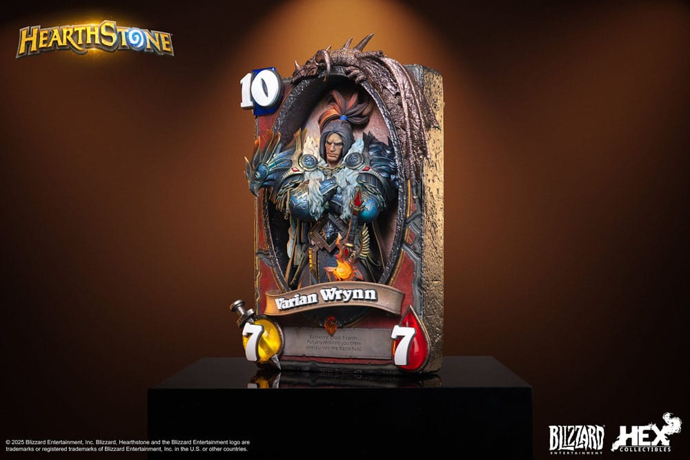 Hearthstone 3D Art Frame Statue Varian Wrynn 31 cm 6978082550710