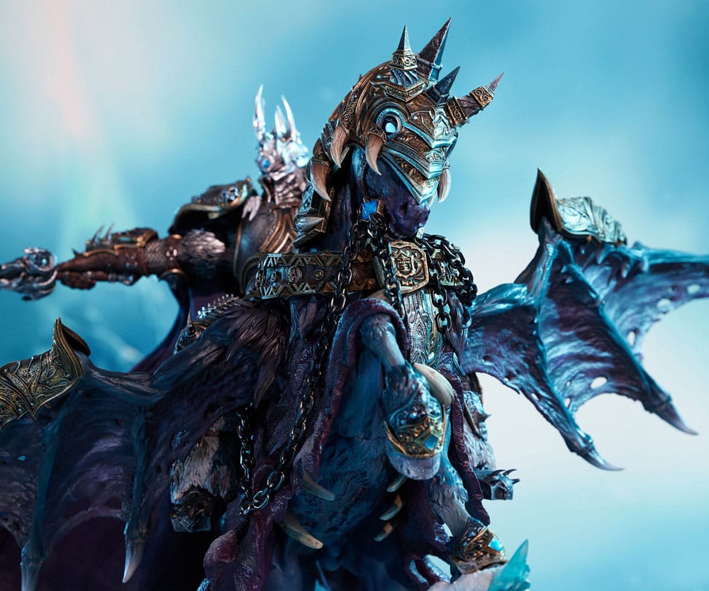 World of Warcraft Statue The Lich King & Invincible 68 cm 6972099322704