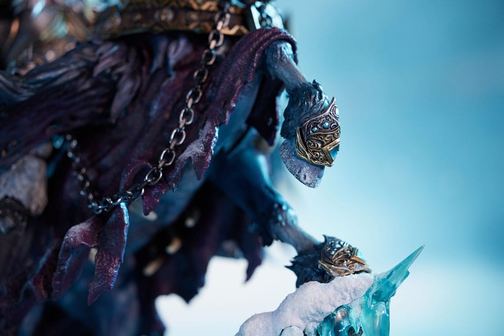 World of Warcraft Statue The Lich King & Invincible 68 cm 6972099322704