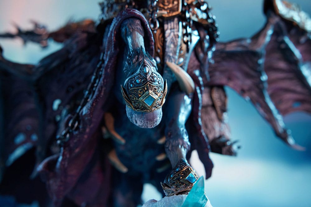 World of Warcraft Statue The Lich King & Invincible 68 cm 6972099322704