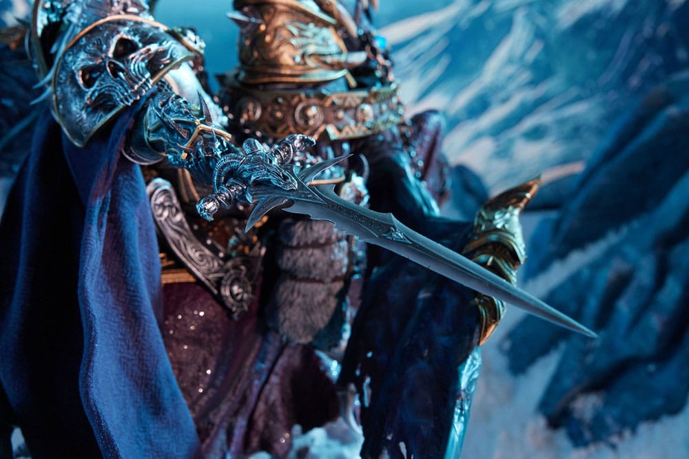 World of Warcraft Statue The Lich King & Invincible 68 cm 6972099322704