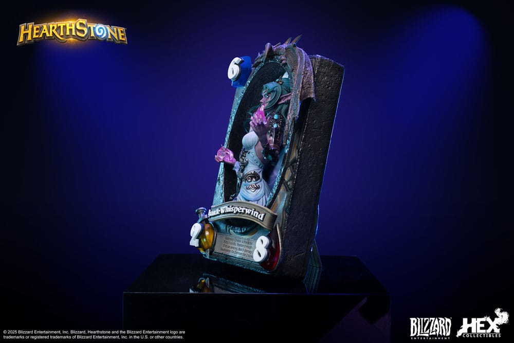 Hearthstone 3D Art Frame Statue Tyrande Whisperwind 31 cm 6978082556286