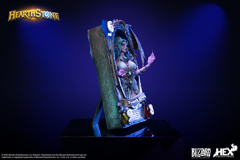 Hearthstone 3D Art Frame Statue Tyrande Whisperwind 31 cm 6978082556286