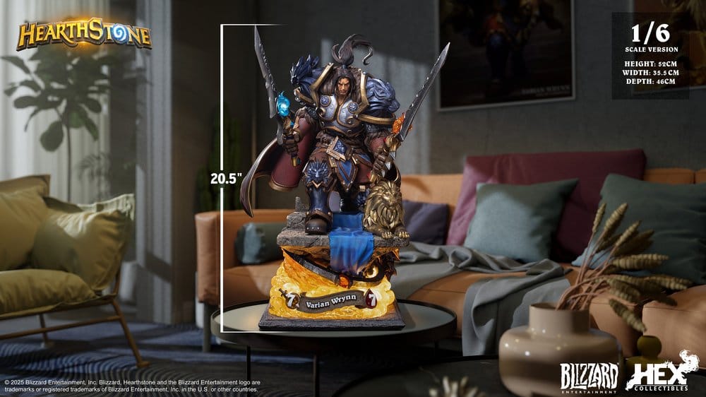 Hearthstone Statue 1/6 Varian Wrynn 52 cm 6978082552776