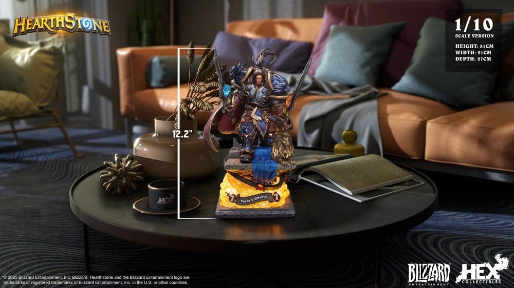 Hearthstone Statue 1/10 Varian Wrynn 31 cm 6978082551779