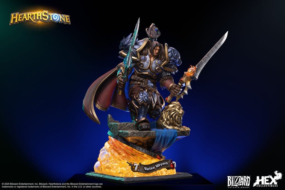 Hearthstone Statue 1/10 Varian Wrynn 31 cm 6978082551779