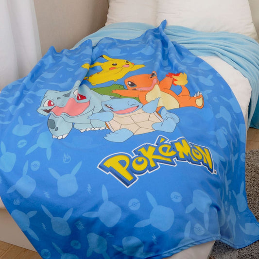 Pokémon Fleece Blanket Starter Pokémon 130 x 160 cm 4006891976833