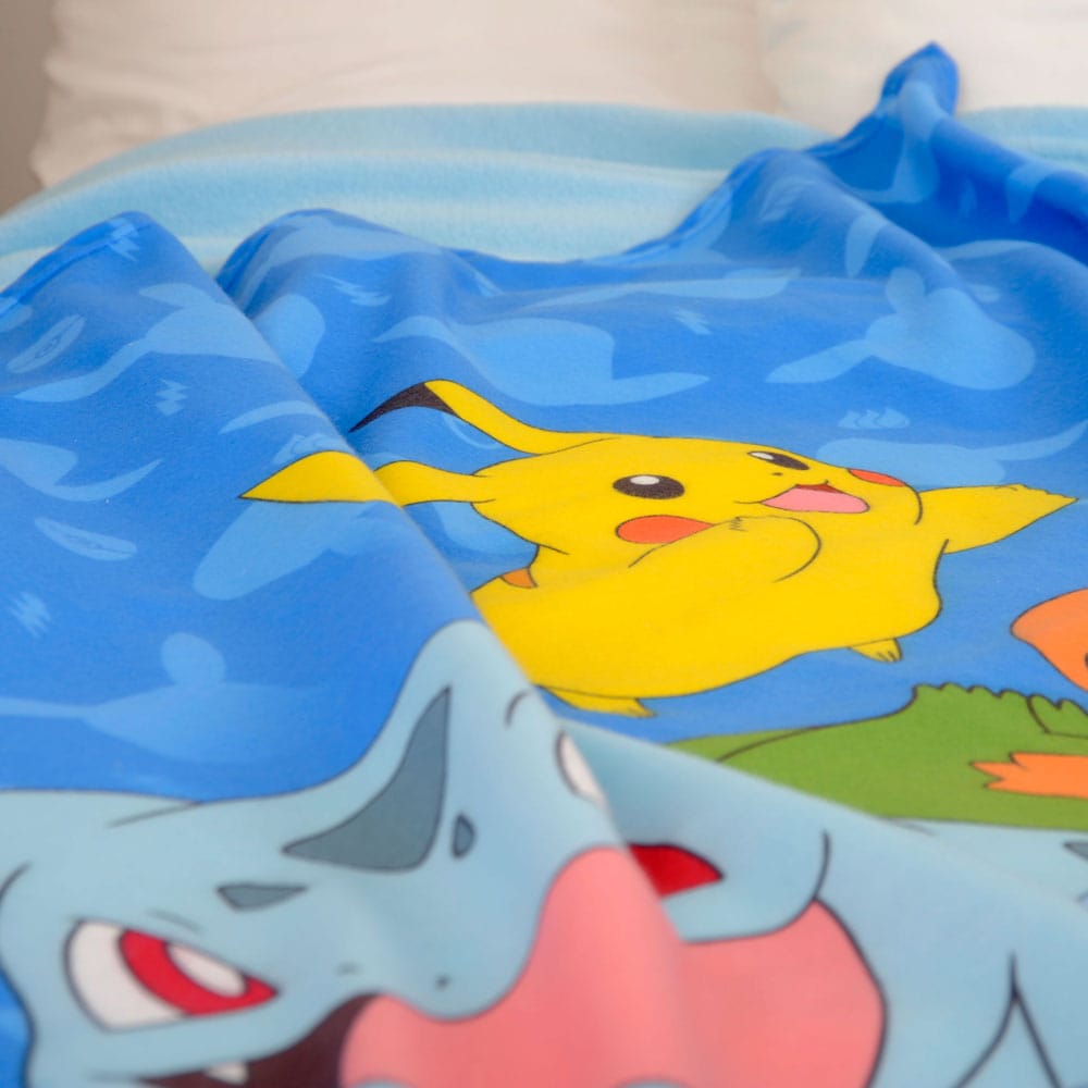 Pokémon Fleece Blanket Starter Pokémon 130 x 160 cm 4006891976833