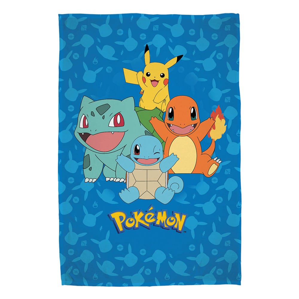 Pokémon Fleece Blanket Starter Pokémon 130 x 160 cm 4006891976833