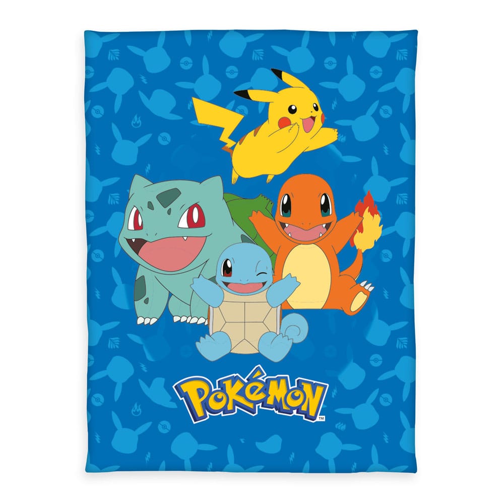 Pokémon Fleece Blanket Starter Pokémon 130 x 160 cm 4006891976833