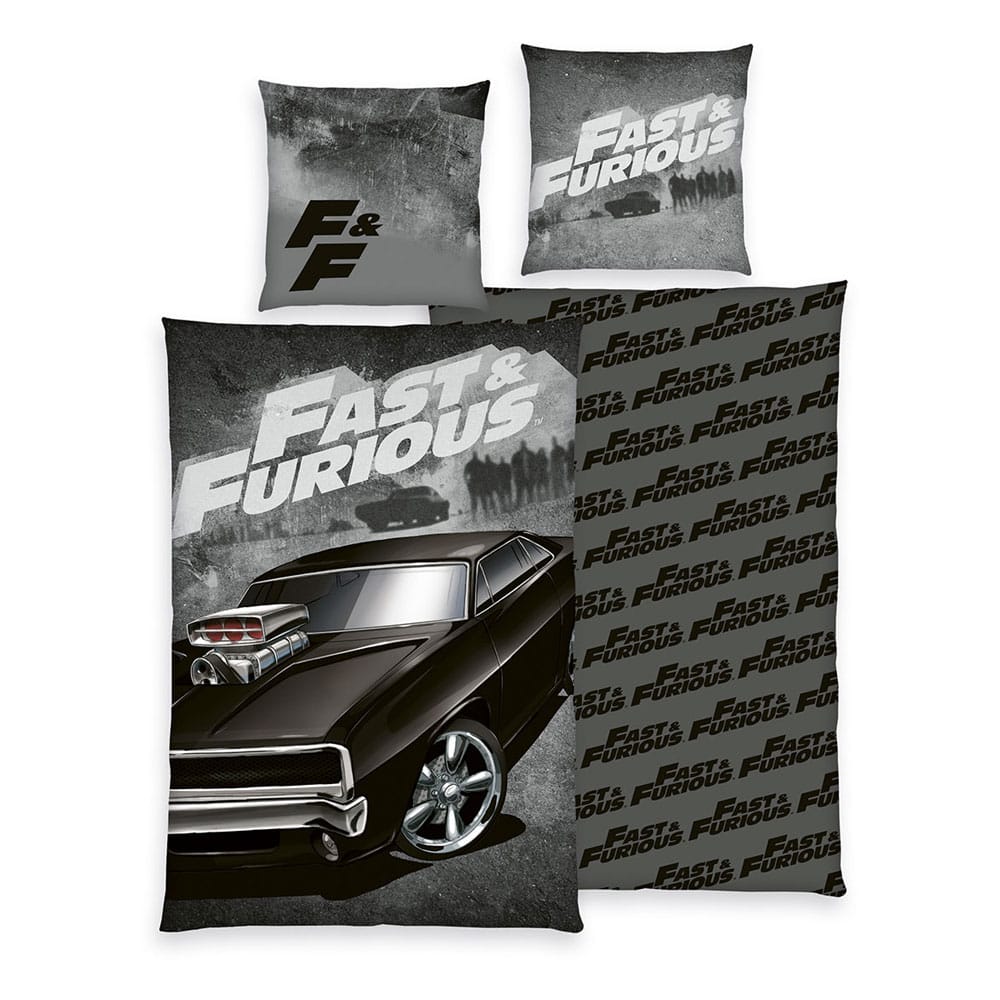 Fast & Furious bed linen 135 x 200 cm 4006891919090