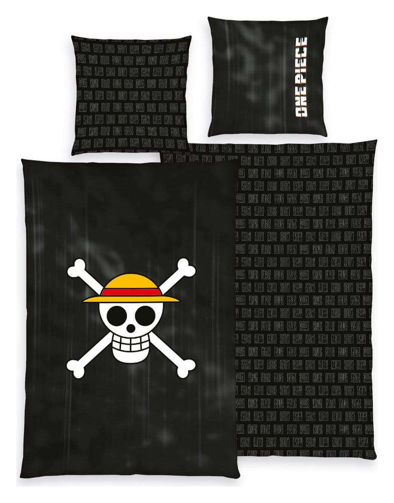 One Piece Bed linen Jolly Roger 135 x 200 cm 4070396011825