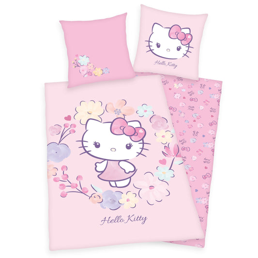 Hello Kitty Duvet Set Hello Kitty 135 x 200 cm / 80 x 80 cm 4006891948069