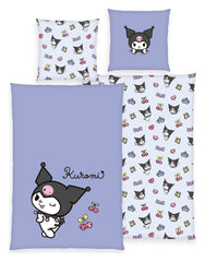 Sanrio Bed Linen Kuromi 135 x 200 cm 4070396005848