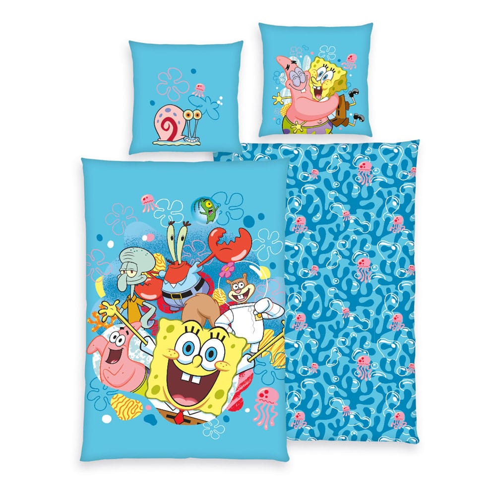 SpongeBob Squarepants bed linen 135 x 200 cm 4006891993847