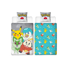 Pokemon bed linen Pokemon light blue 135 x 200 cm 4006891982964