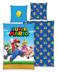 Super Mario Bed Linen Super Mario (Mario, Luigi, Peach, Toad) 135 x 200 cm 4070396004148