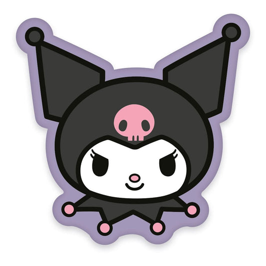Sanrio Pillow Kuromi Face 36 cm 4006891992994