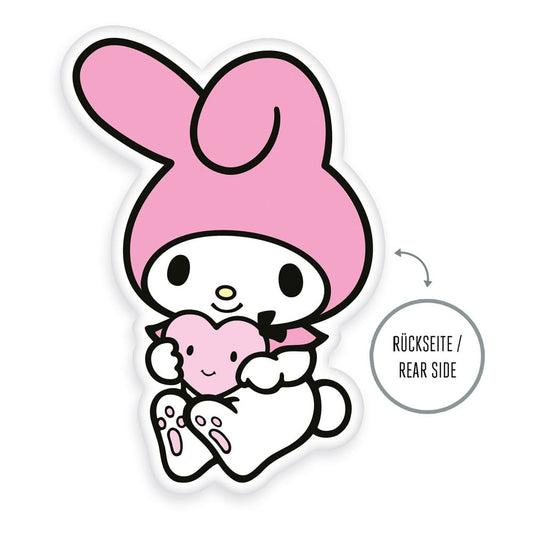 Sanrio Pillow My Melody Heart 36 cm 4006891995421